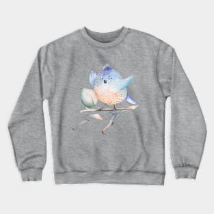 Cute wingy Bird Crewneck Sweatshirt